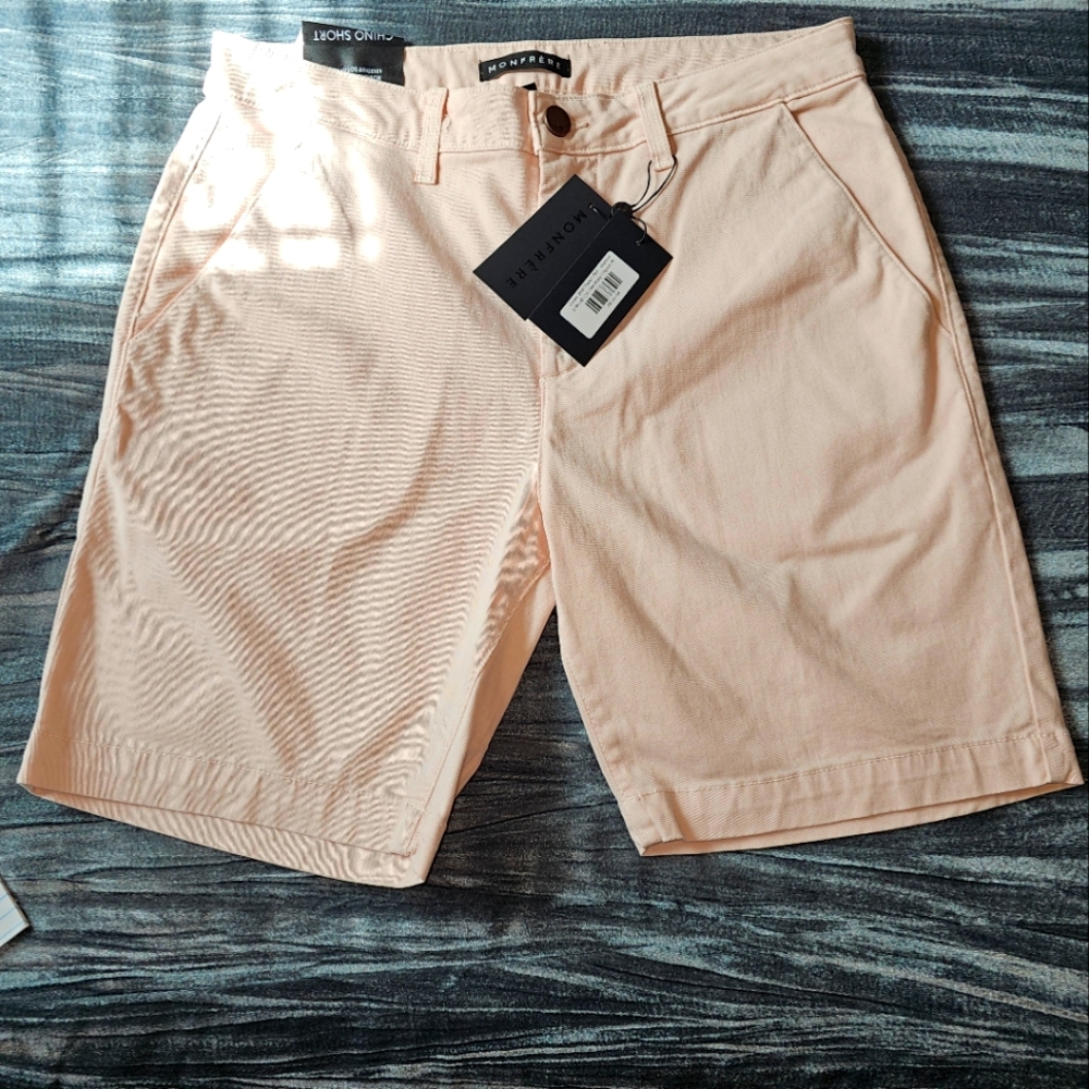 Monfrere Cruise Shorts, Size 34 Pink